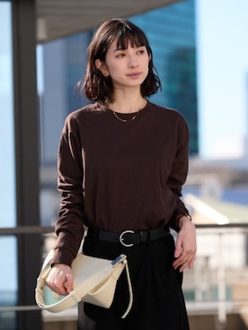 「ROOPTOKYO（ループトウキョウ）のアイテム」を使った、NA♡さん（レディース・165cm）の春コーディネート