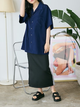 「ROOPTOKYO（ループトウキョウ）のアイテム」を使った、NA♡さん（レディース・165cm）の夏コーディネート