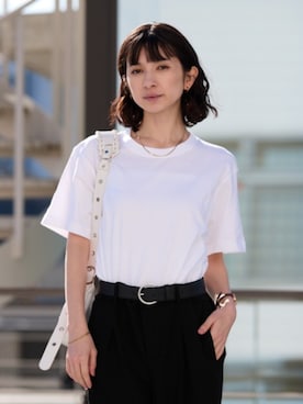 「United Athle（ユナイテッドアスレ）のアイテム」を使った、NA♡さん（レディース・165cm）の春コーディネート