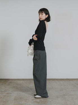 「MILLER（ミラー）のアイテム」を使った、NA♡さん（レディース・165cm）の春コーディネート