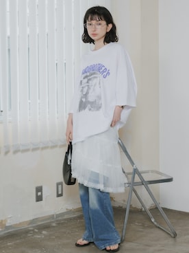 「Chick（チック）のアイテム」を使った、NA♡さん（レディース・165cm）の夏コーディネート