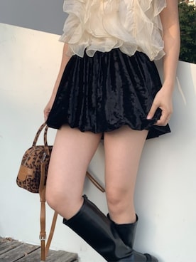 「Siel（シエル）のアイテム」を使った、NA♡さん（レディース・165cm）の秋コーディネート