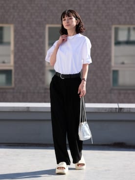 「United Athle（ユナイテッドアスレ）のアイテム」を使った、NA♡さん（レディース・165cm）の春コーディネート