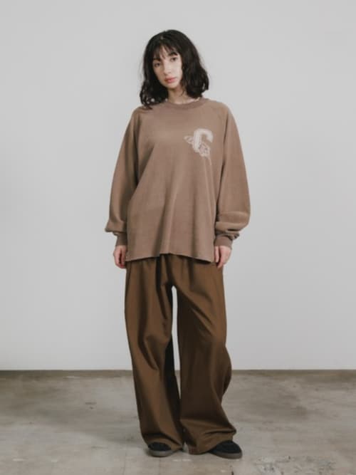 REMI RELIEF（レミ レリーフ） tシャツ 8/-天竺ラグランロンT(C