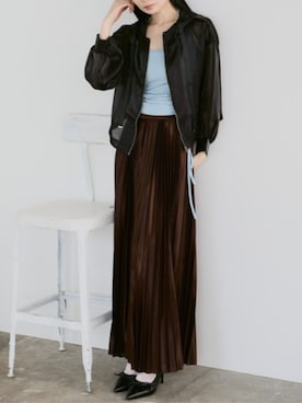 「Siel（シエル）のアイテム」を使った、NA♡さん（レディース・165cm）の秋コーディネート