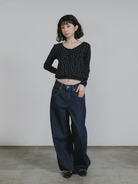 「アイテム（アンサンブル）」を使った、NA♡さん（レディース・165cm）の春コーディネート