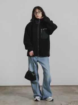 「Columbia（コロンビア）のアイテム」を使った、NA♡さん（レディース・165cm）の秋コーディネート