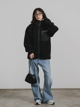 「Columbia（コロンビア）のアイテム」を使った、NA♡さん（レディース・165cm）の秋コーディネート