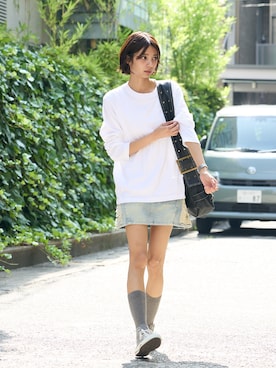 「Chick（チック）のアイテム」を使った、NA♡さん（レディース・165cm）の夏コーディネート