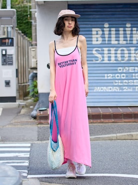 「Chick（チック）のアイテム」を使った、NA♡さん（レディース・165cm）の夏コーディネート