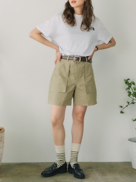 「ROOPTOKYO（ループトウキョウ）のアイテム」を使った、NA♡さん（レディース・165cm）の夏コーディネート