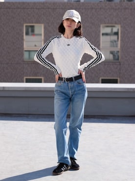 「GENERAL IDEA（ジェネラルアイデア）のアイテム」を使った、NA♡さん（レディース・165cm）の春コーディネート