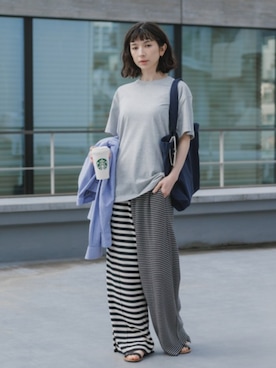 「MILLER（ミラー）のアイテム」を使った、NA♡さん（レディース・165cm）の春コーディネート