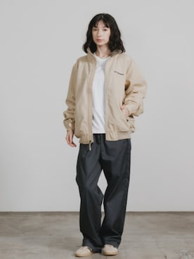 「Columbia（コロンビア）のアイテム」を使った、NA♡さん（レディース・165cm）の秋コーディネート