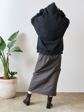 「FOG ESSENTIALS（エフオージーエッセンシャルズ）のアイテム」を使った、NA♡さん（レディース・165cm）の春コーディネート