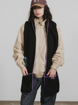 「Columbia（コロンビア）のアイテム」を使った、NA♡さん（レディース・165cm）の秋コーディネート