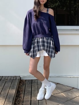「Siel（シエル）のアイテム」を使った、NA♡さん（レディース・165cm）の秋コーディネート