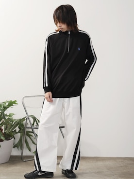 「SUGGESTION（サジェッション）のアイテム」を使った、taigaさん（メンズ・178cm）の秋コーディネート