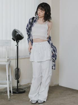 「Chick（チック）のアイテム」を使った、NA♡さん（レディース・165cm）の夏コーディネート