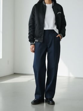 「Calvin Klein（カルバン・クライン）のアイテム」を使った、NA♡さん（レディース・165cm）の春コーディネート
