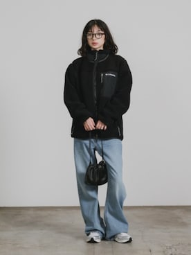 「Columbia（コロンビア）のアイテム」を使った、NA♡さん（レディース・165cm）の秋コーディネート