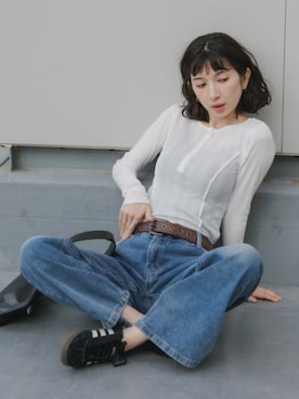 「MILLER（ミラー）のアイテム」を使った、NA♡さん（レディース・165cm）の春コーディネート