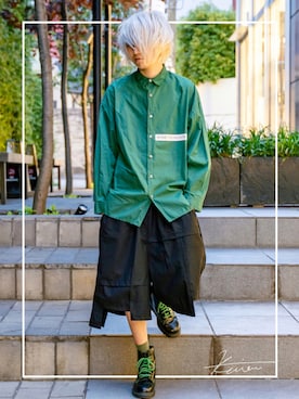 hakuhatsukunさん（メンズ・171cm）の夏コーディネート