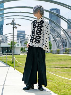 「h.t.maniac（エイチティーマニアック）のアイテム」を使った、hakuhatsukunさん（メンズ・171cm）の夏コーディネート