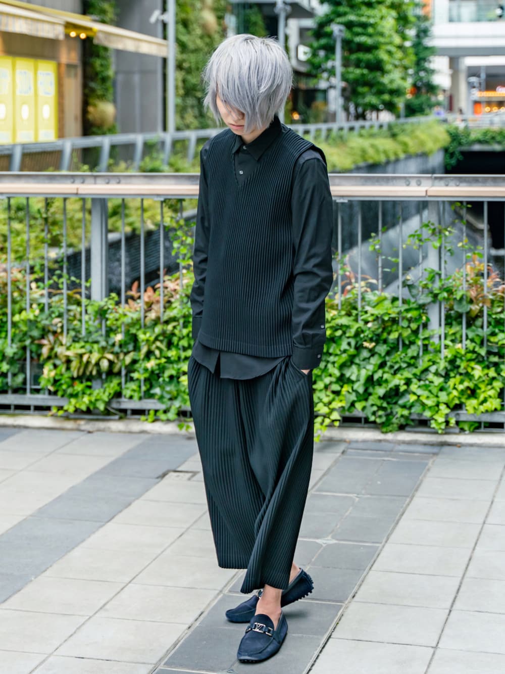 ISSEY MIYAKE イッセイミヤケ 変形 プリーツ サルエルパンツ イッセイ