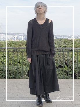 「PPFM（ピーピーエフエム）のアイテム」を使った、hakuhatsukunさん（メンズ・171cm）の秋コーディネート