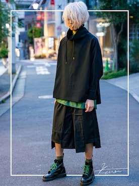 hakuhatsukunさん（メンズ・171cm）の秋コーディネート