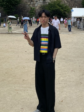 「台湾人」｜bigweiさん（メンズ・169cm）の冬コーディネート