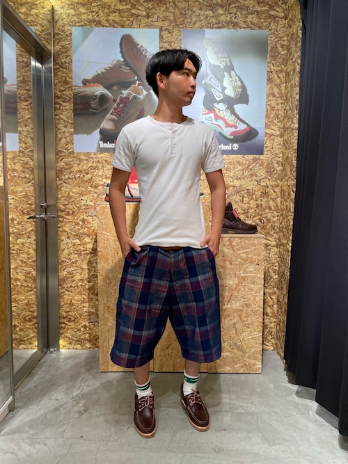 Timberland TOKYO DESIGN COLLECTIVE Plaid Shorts（ティンバーランド TDC コーデュロイ プレイド ショーツ）
