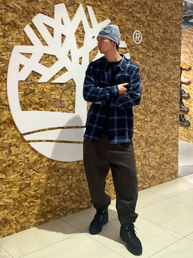 「アイテム（チノパンツ）」を使った、tbl9517さん（メンズ・175cm）の秋コーディネート