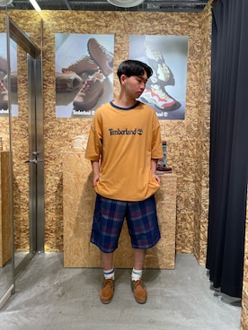 Timberland渋谷PARCOさん（メンズ・177cm）の夏コーディネート