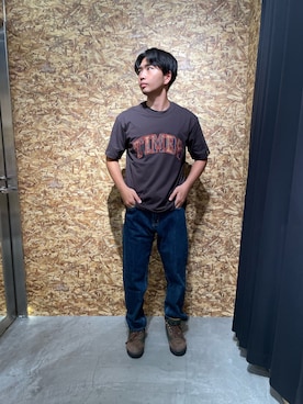 「秋」｜「アイテム（ブーツ）」を使った、tbl9517さん（メンズ・177cm）の秋コーディネート