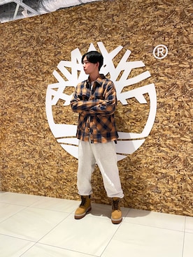 「アイテム（スウェットパンツ）」を使った、tbl9517さん（メンズ・175cm）の秋コーディネート