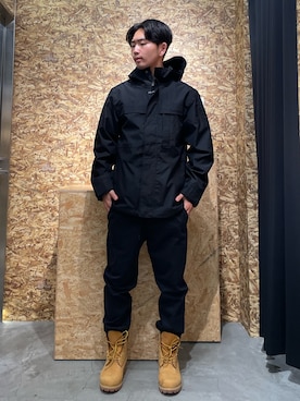 「アイテム（ブーツ）」を使った、tbl9517さん（メンズ・177cm）の秋コーディネート