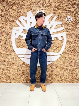 「アイテム（デニムジャケット）」を使った、tbl9517さん（メンズ・177cm）の夏コーディネート