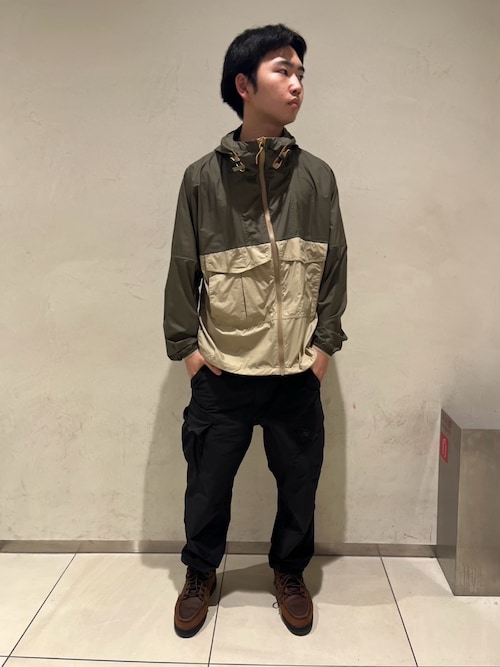 Timberland ブラック フード付きジャケット セール】メンズ ウィンドプルーフ アンチUV DWR フード