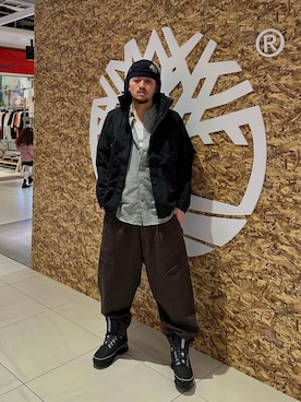 「アイテム（チノパンツ）」を使った、tbl9517さん（メンズ・175cm）の秋コーディネート