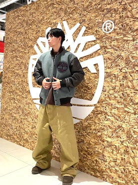 「アイテム（その他アウター、グリーン系）」を使った、tbl9517さん（メンズ・175cm）の秋コーディネート