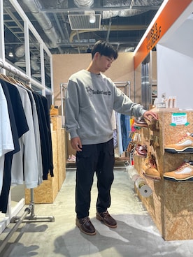 「アイテム（スウェット）」を使った、tbl9517さん（メンズ・177cm）の夏コーディネート