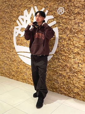 「アイテム（パーカー）」を使った、tbl9517さん（メンズ・175cm）の秋コーディネート