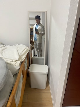 「LANVIN（ランバン）のアイテム（ジャケット/アウター）」を使った、まきおさん（メンズ・167cm）の秋コーディネート