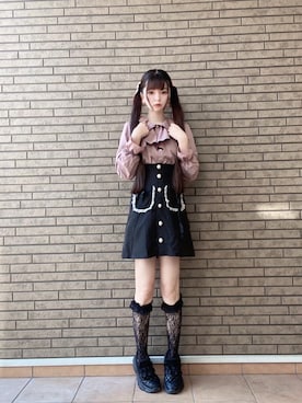 「majoretty」｜日高小町さん（レディース・157cm）の春コーディネート