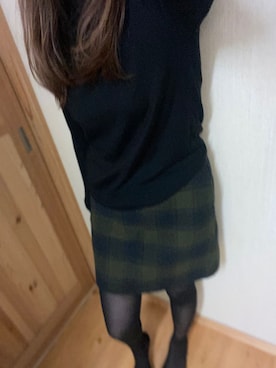 「アイテム（タイツ/ストッキング）」を使った、ミキ3さん（レディース・163cm・20代）の冬コーディネート