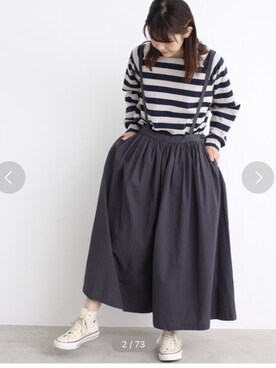 ねねこさん(レディース・161cm)の冬コーディネート