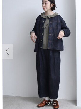 「yuni（ユニ　）のアイテム（ジャケット/アウター）」を使った、ねねこさん（レディース・161cm）の冬コーディネート