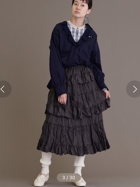 ねねこさん（レディース・161cm）の冬コーディネート